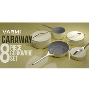 CARWAY 8 pieces cookware set