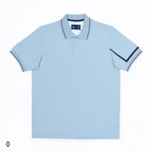 Patterned polo shirt code 4497
