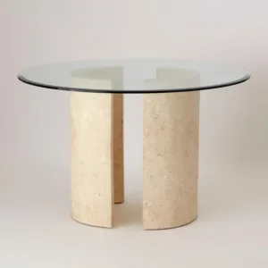 Adrian Stone Dining Table, Code 003
