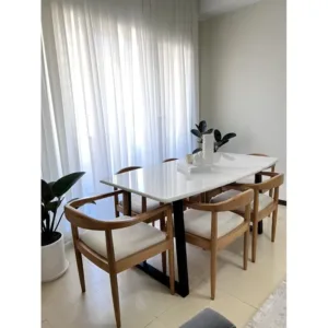 6-Seater Stone Dining Table
