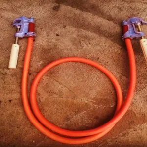 Temporary jumper with aluminum clamp class 2 and 4