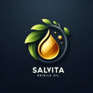 Minimalist and modern logo design for an edible oil company called Salvita