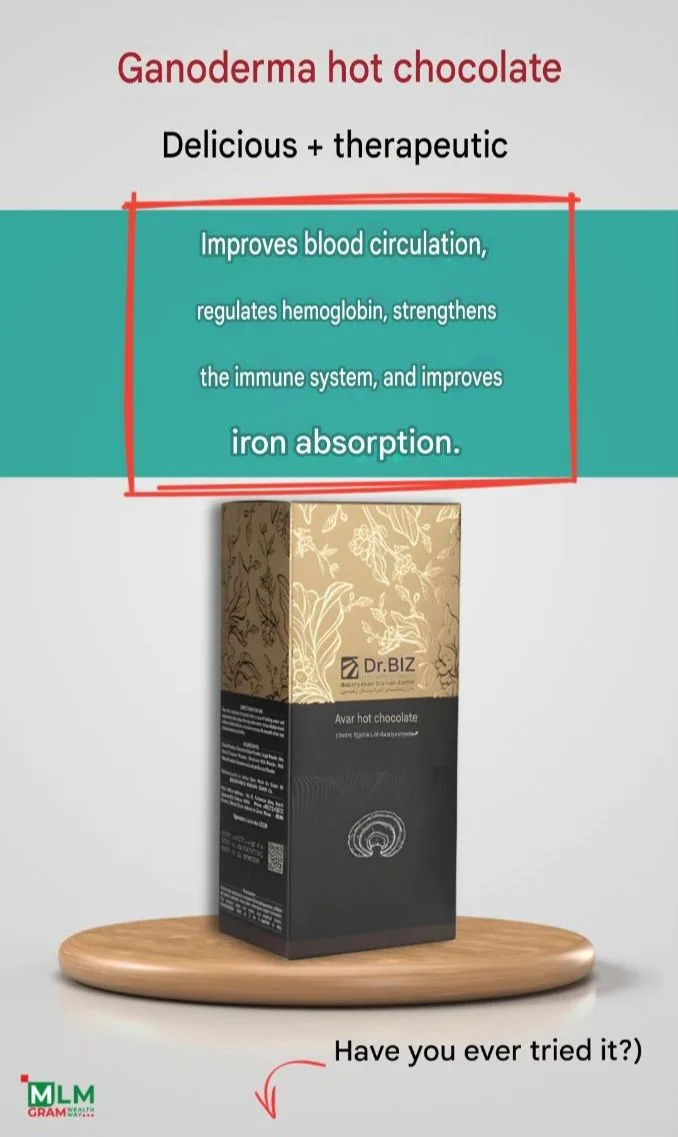 Ganoderma hot chocolate