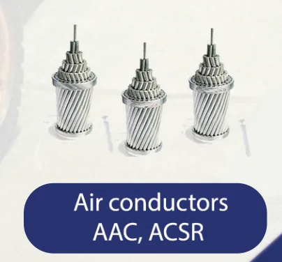Air conductors AAC,ACSR