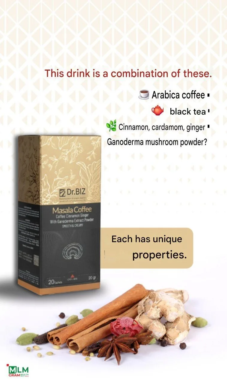 Ganoderma Masala Coffee - Image 2